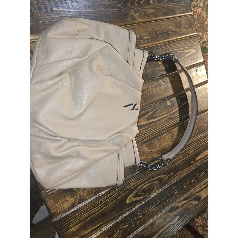 Simply Vera Wang Purse Alicia Pleated Hobo Faux Leather Handbag Contemporary‎